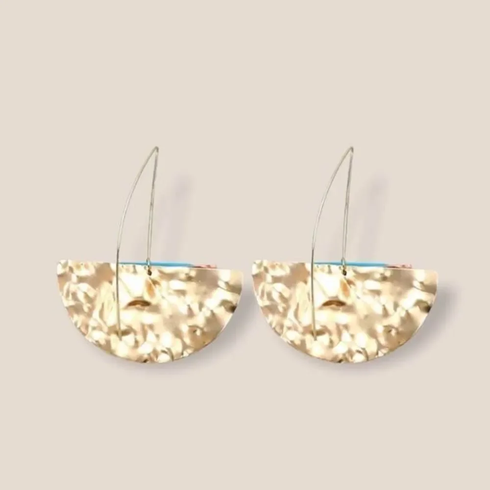 Crescent Drop Earrings - Picture 4 of 4